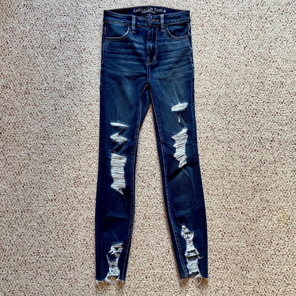 American Eagle Super Hi Rise Jegging